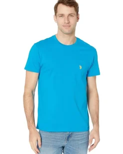 U.S. POLO ASSN. Solid Crew Neck Pocket T-Shirt Men's