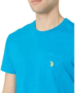 U.S. POLO ASSN. Solid Crew Neck Pocket T-Shirt Men's
