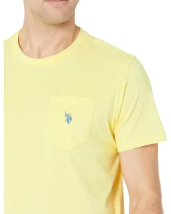 U.S. POLO ASSN. Solid Crew Neck Pocket T-Shirt Men's