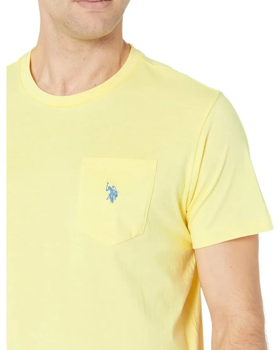 U.S. POLO ASSN. Solid Crew Neck Pocket T-Shirt Men's