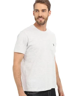 U.S. POLO ASSN. Solid Crew Neck Pocket T-Shirt Men's