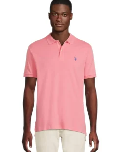 U.S. POLO ASSN. Solid Interlock Polo Men's