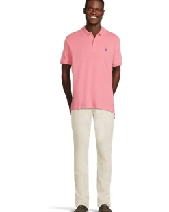 U.S. POLO ASSN. Solid Interlock Polo Men's