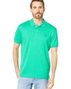 U.S. POLO ASSN. Solid Interlock Polo Men's