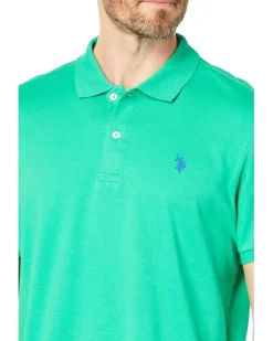 U.S. POLO ASSN. Solid Interlock Polo Men's