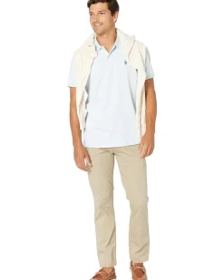 U.S. POLO ASSN. Solid Interlock Polo Men's
