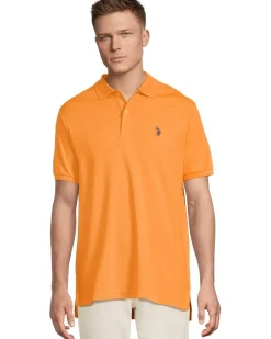 U.S. POLO ASSN. Solid Interlock Polo Men's