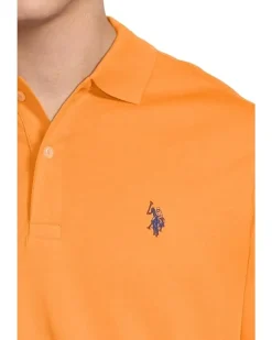 U.S. POLO ASSN. Solid Interlock Polo Men's