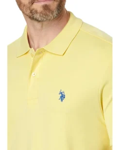 U.S. POLO ASSN. Solid Interlock Polo Men's
