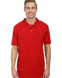 U.S. POLO ASSN. Solid Interlock Polo Men's