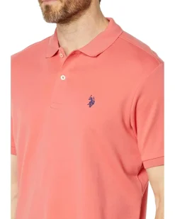 U.S. POLO ASSN. Solid Interlock Polo Men's