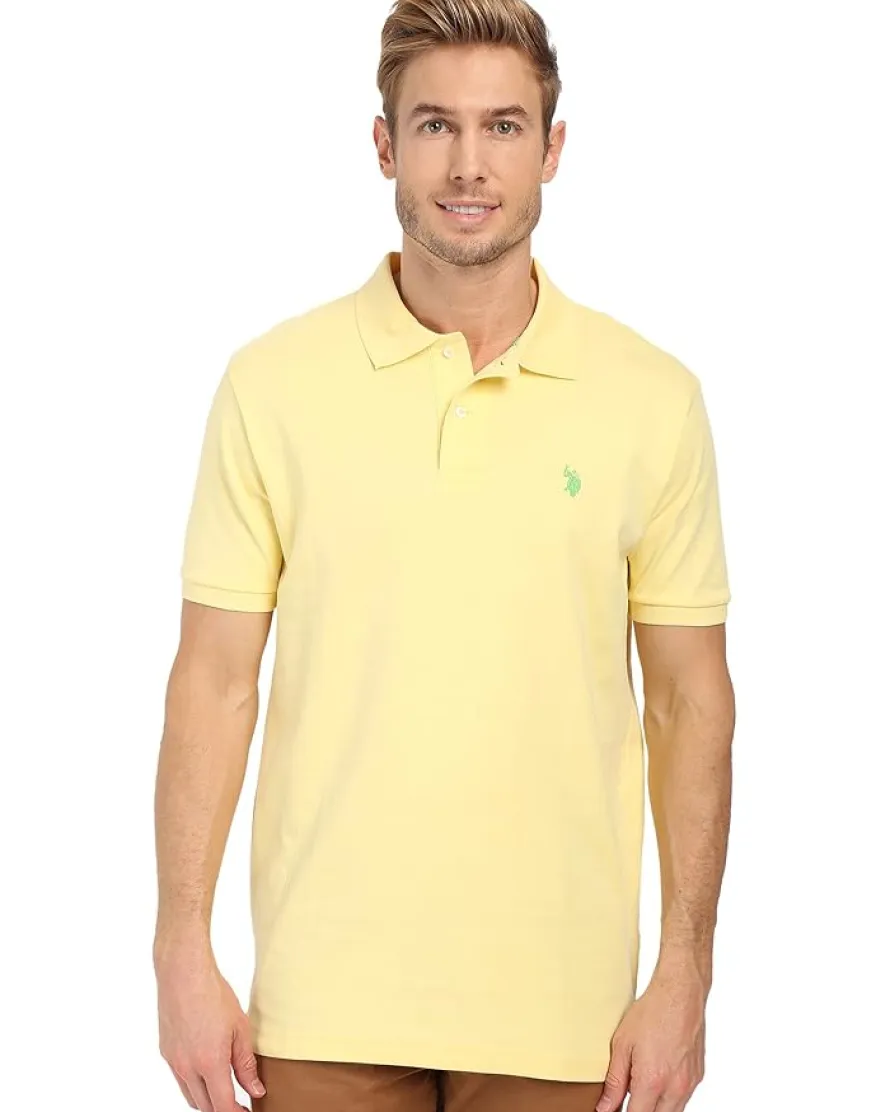 U.S. POLO ASSN. Solid Interlock Polo Men's