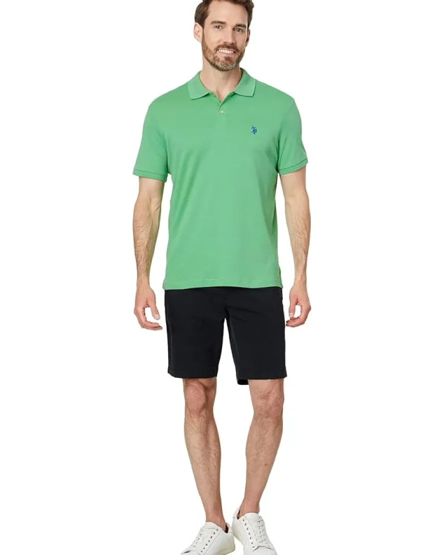 U.S. POLO ASSN. Solid Interlock Polo Men's