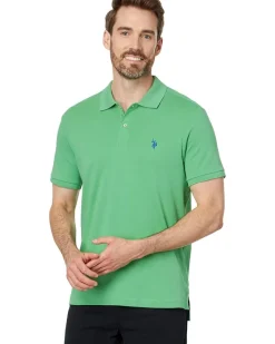 U.S. POLO ASSN. Solid Interlock Polo Men's
