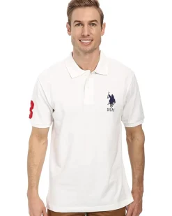 U.S. POLO ASSN. Solid Pique Polo Men's