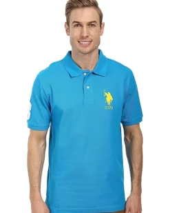 U.S. POLO ASSN. Solid Pique Polo Men's