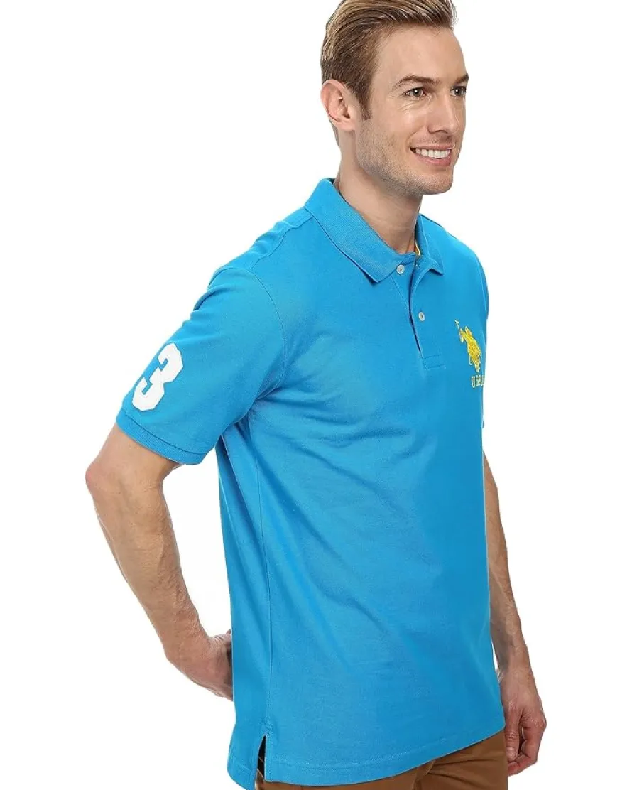U.S. POLO ASSN. Solid Pique Polo Men's