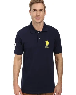 U.S. POLO ASSN. Solid Pique Polo Men's