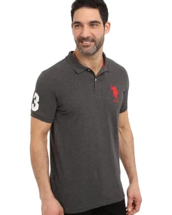 U.S. POLO ASSN. Solid Pique Polo Men's