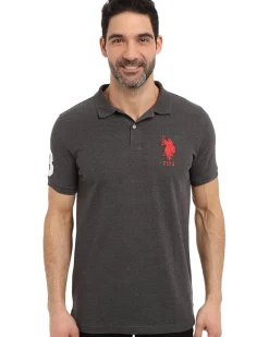 U.S. POLO ASSN. Solid Pique Polo Men's