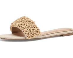 Vince Camuto Balea Beaded Band Flat Sandals Women's