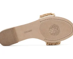 Vince Camuto Balea Beaded Band Flat Sandals Women's
