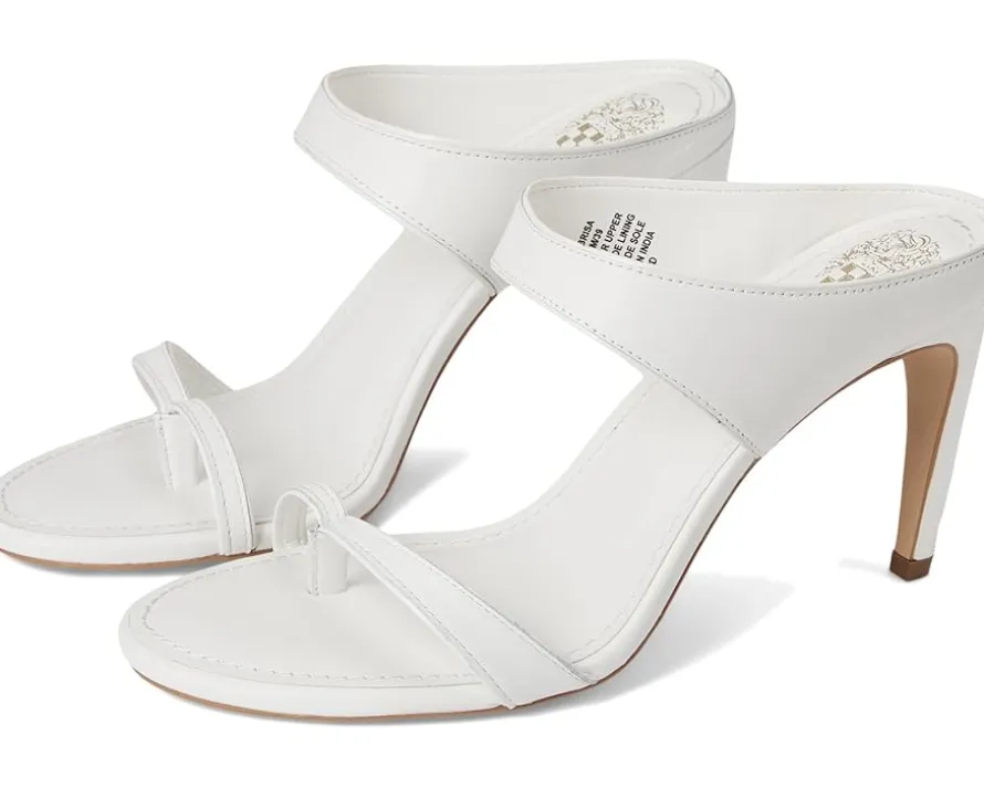 Vince Camuto Brisa Toe Loop High Heel Mule Sandals Women's
