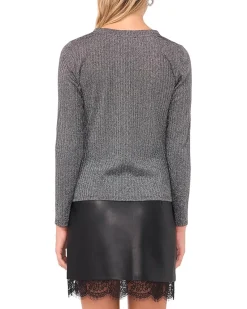Vince Camuto Crew Neck Long Sleeve Top Women's