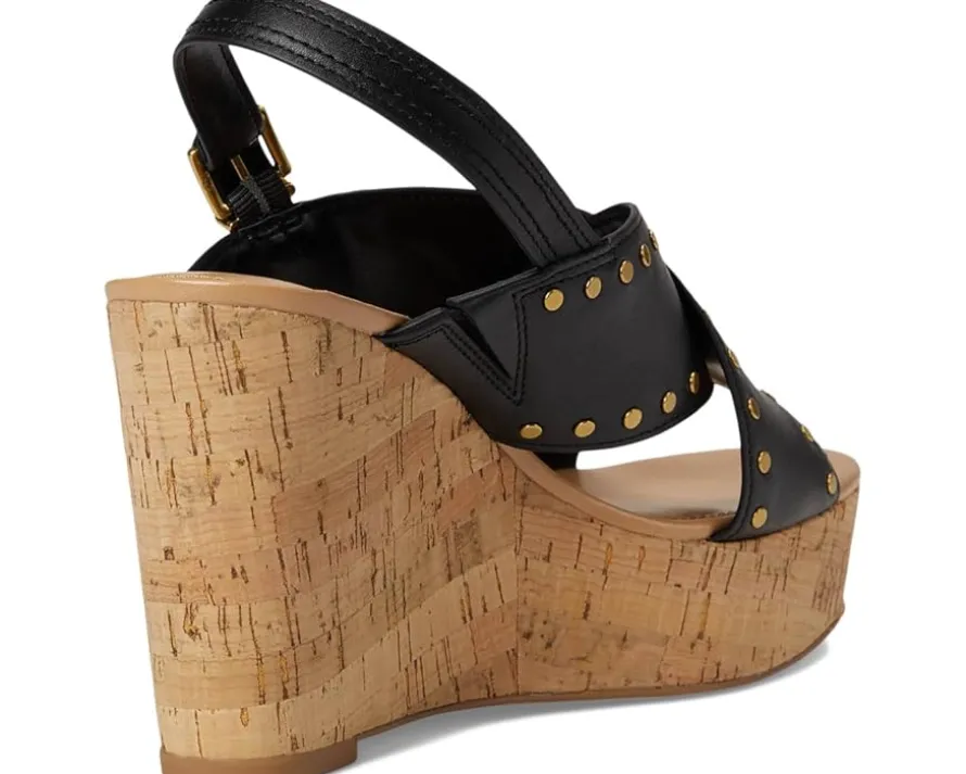 Vince Camuto Ellna Cross-band Wedge Sandals Women's