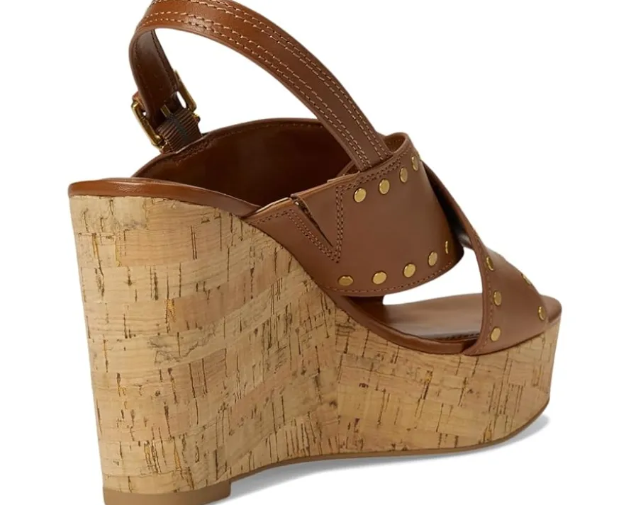 Vince Camuto Ellna Cross-band Wedge Sandals Women's