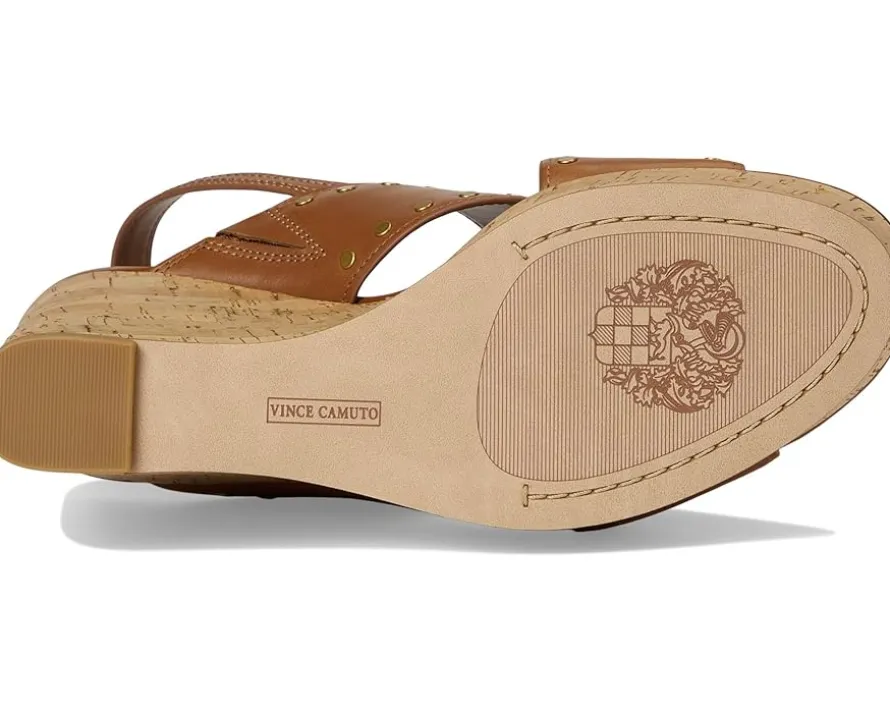 Vince Camuto Ellna Cross-band Wedge Sandals Women's