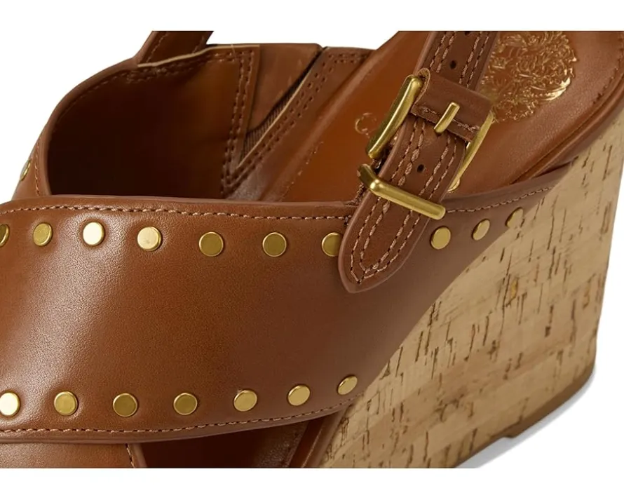 Vince Camuto Ellna Cross-band Wedge Sandals Women's
