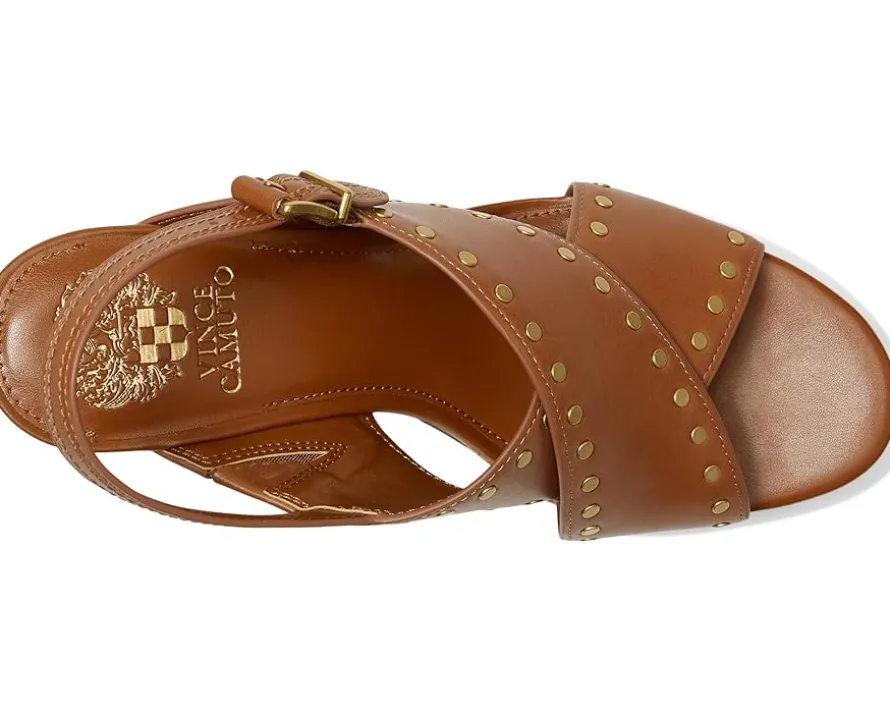 Vince Camuto Ellna Cross-band Wedge Sandals Women's