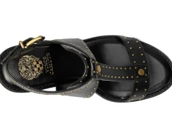 Vince Camuto Faunie Studded Cone Heel Sandals Women's