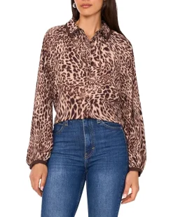 Vince Camuto Full Raglan Sleeve Shirt Women's