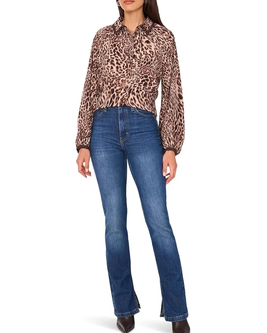 Vince Camuto Full Raglan Sleeve Shirt Women's
