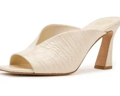 Vince Camuto Galeni Peep Toe High Heel Mules Women's