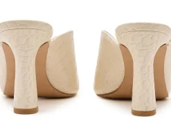 Vince Camuto Galeni Peep Toe High Heel Mules Women's