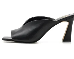 Vince Camuto Galeni Peep Toe High Heel Mules Women's