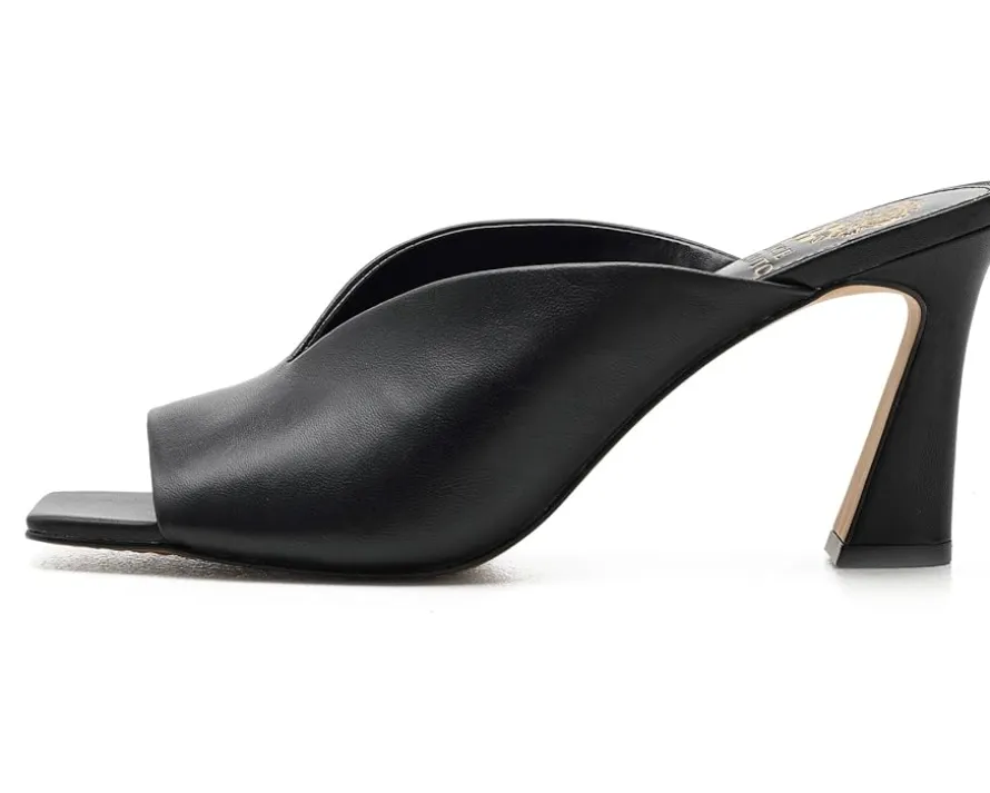 Vince Camuto Galeni Peep Toe High Heel Mules Women's