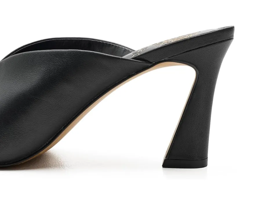 Vince Camuto Galeni Peep Toe High Heel Mules Women's