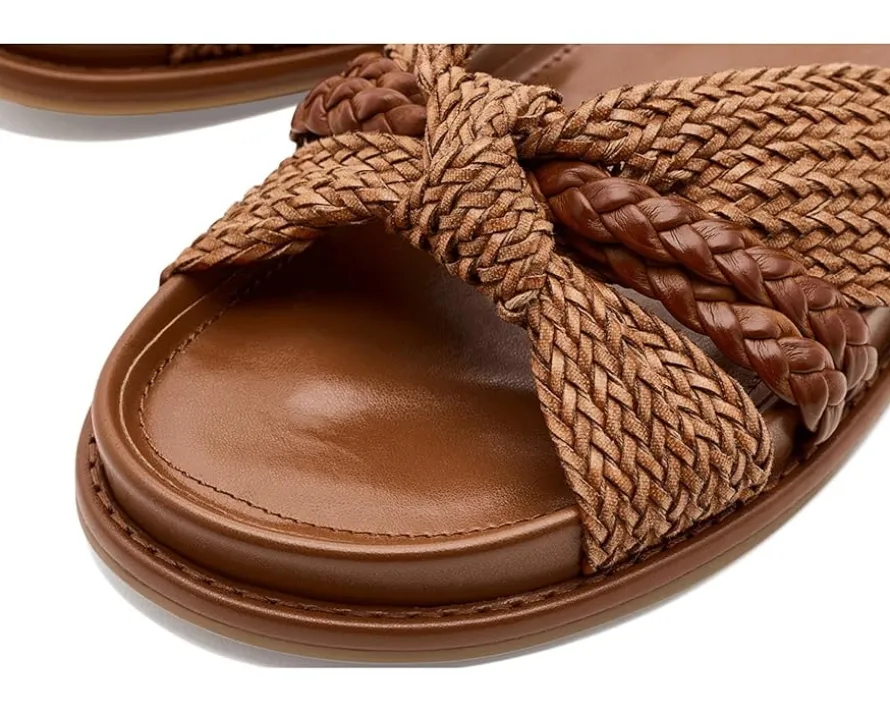 Vince Camuto Gryfynn Knotted Woven Slide Sandals Women's