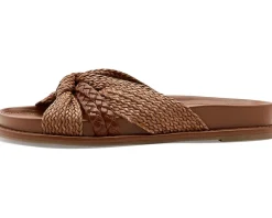 Vince Camuto Gryfynn Knotted Woven Slide Sandals Women's