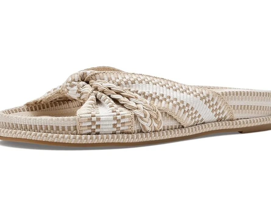 Vince Camuto Gryfynn Knotted Woven Slide Sandals Women's