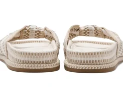 Vince Camuto Gryfynn Knotted Woven Slide Sandals Women's