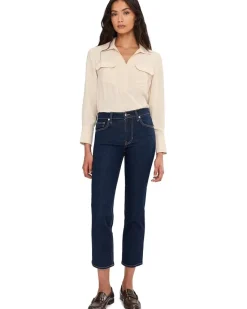 Vince Camuto Half Placket with Two Front Pockets Women's