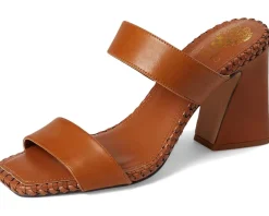 Vince Camuto Kaden Stitched Block Heel Mule Sandals Women's