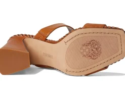 Vince Camuto Kaden Stitched Block Heel Mule Sandals Women's