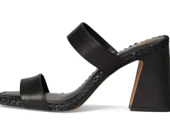 Vince Camuto Kaden Stitched Block Heel Mule Sandals Women's