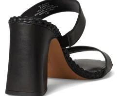 Vince Camuto Kaden Stitched Block Heel Mule Sandals Women's